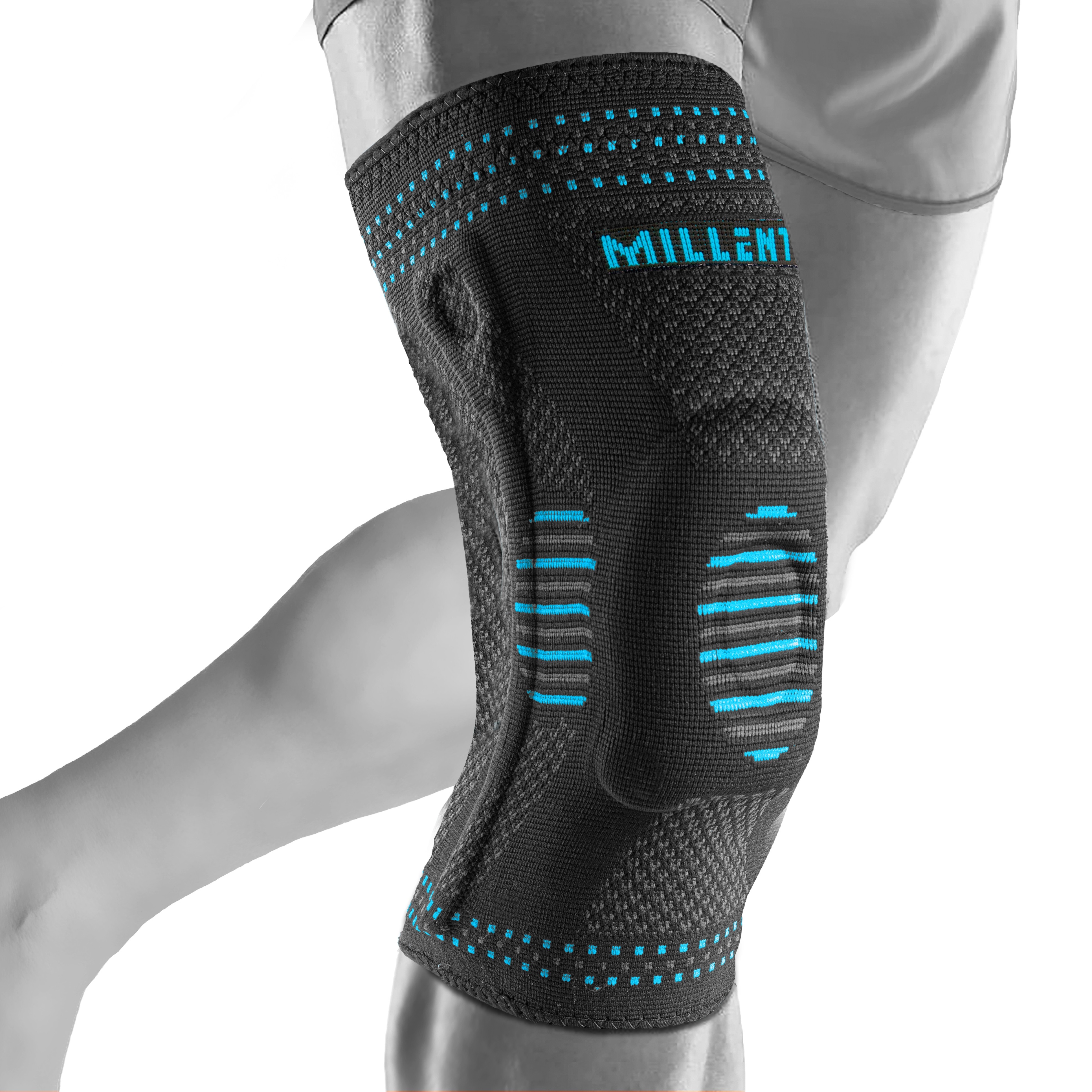 Millenti Knee Brace Compression Sleeve - Side Stabilizers