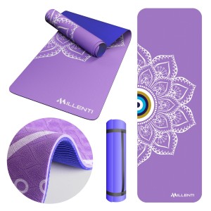 Yoga Mat TPE Vitality - Purple